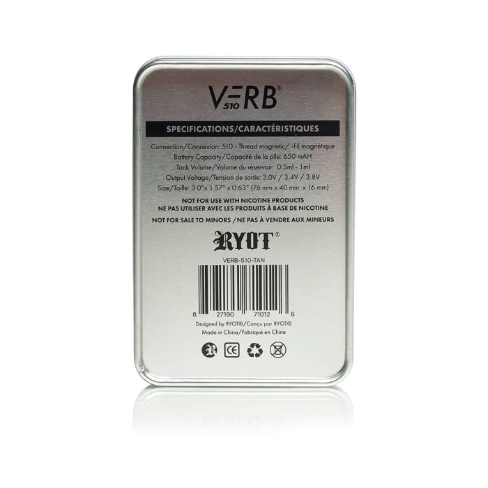 VERB 510 Battery (Tan)